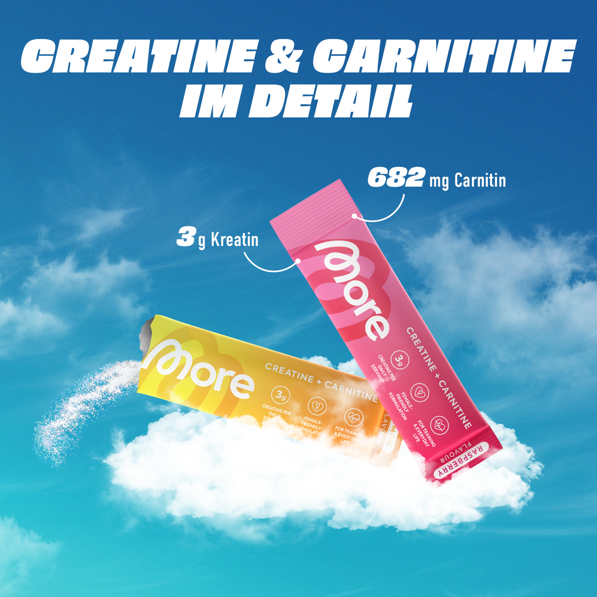 Creatine + Carnitine Sticks