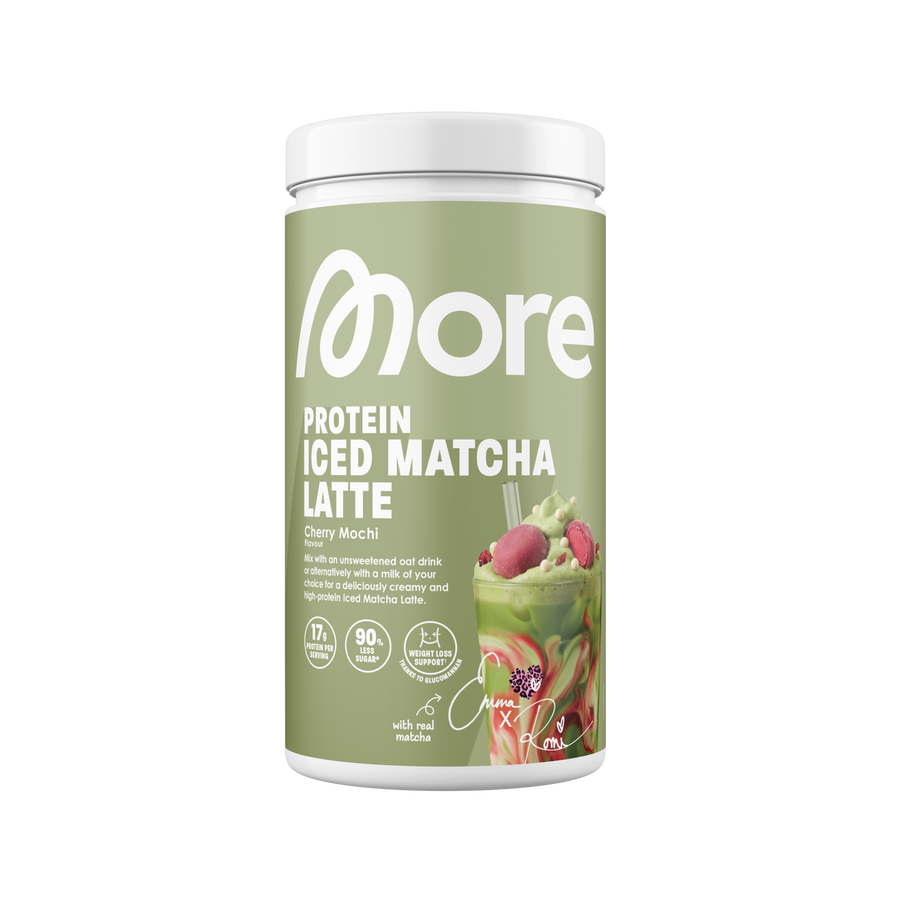 More Protein Iced Matcha Latte